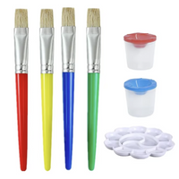 Flat Brushes Set