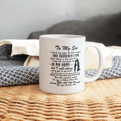 To My Son | custom-made ceramic mug